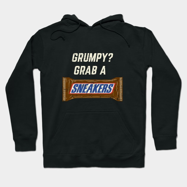 Grumpy? Grab a Sneakers Hoodie by leynard99